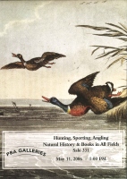 Sale 331: Hunting - Sporting - Angling - Natural History; with Books in All Fields