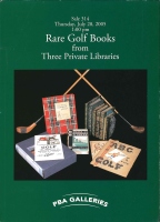 Sale 314: Rare Golf Books from Three Private Libraries, with additions