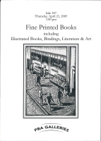 Sale 307: Fine Printed Books, including Illustrated Books, Bindings, Literature & Art