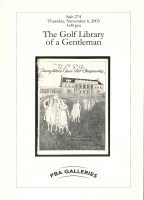 Sale 274: The Golf Library of a Gentleman