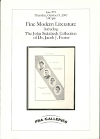 Sale 272: Fine Modern Literature, with a Collection of John Steinbeck