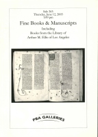 Sale 265: Fine Books & Manuscripts