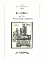 Sale 261: 19th & 20th Century Literature