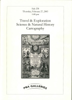 Sale 258: Travel & Exploration, Science & Natural History, Cartography