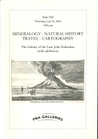 Sale 245: Mineralogy - Natural History - Travel - Cartography