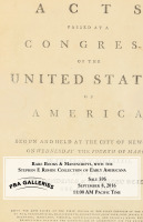 Sale 595: Rare Books & Manuscripts, with the Stephen F. Rohde Collection of Early Americana