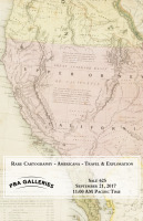 Sale 625: Rare Cartography - Americana - Travel & Exploration