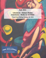 Sale 2041: Literature, Science Fiction, Americana, Books in All Fields - Timed Online Auction