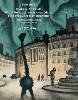 Sale 2058: Books in All Fields with Literature, Americana, Maps, Fine Press, Art, Photography - Timed Online Auction - Closing starts 11 am 3/14/2024