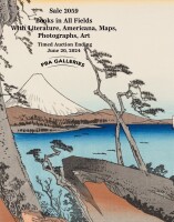 Sale 2059: Books in All Fields with Literature, Americana & Maps, Fine Press - Timed Online Auction