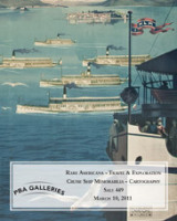 Sale 449: Rare Americana - Travel & Exploration - Cruise Ship Memorabilia - Cartography