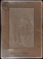 Printing plate for Winterhalter's portrait of Napoleon III