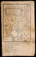 Lot of six early American Almanacs, one with a Revolutionary War map