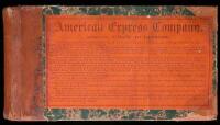 Receipt book of the American Express Company