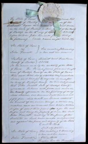 Abstract of a Texas court case regarding wrongfully branding another's cattle