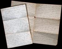 Lot of two letters to Robert Nugent