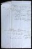 Archive of approximately 44 manuscript documents relating to the building of the Carson Valley & Yankee Jim's Emigrant Road - 2