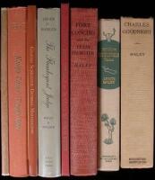 Lot of 8 volumes by Haley, each signed and/or inscribed