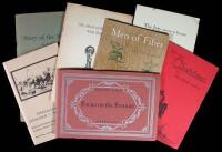 Lot of 15 pamphets and booklets by, with contributions by, or published by J. Evetts Haley, each signed and/or inscribed by Haley