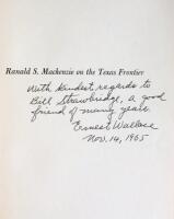 Ranald S. Mackenzie on the Frontier plus one volume of his official correspondence