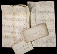 Fifteen autograph letters signed to Mary Elizabeth Tucker