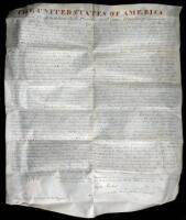 Land grant document