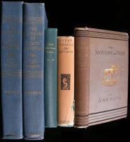 Lot of five volumes on natural history in North America