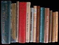 Lot of 14 volumes on lawmen and outlaws of the West