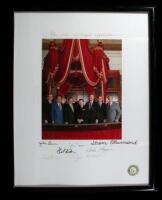 Photograph of the ''Inner Circle'' of Republican Senators, signed by all seven & framed