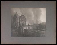 Lot of three photographs taken after the San Francisco Earthquake and Fire
