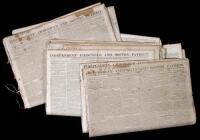 Lot of 18 issues of the Independent Chronicle and Boston Patriot