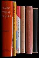 Lot of 6 volumes of Texas bibliographies