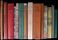 Lot of 15 volumes on localities of Texas