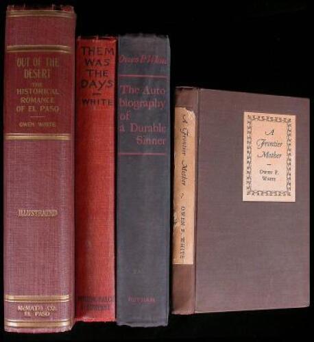 Lot of four volumes by White