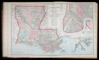 The National Atlas, Containing Elaborate Topographical Maps of the United States and the Dominion of Canada, with Plans of Cities and General Maps of the World. Also, Descriptions and Tables, Historical and Statistical, with a Reference List...Accompanied