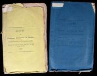 [Report of Professor Alexander D. Bache]. Coast Survey. Letter from the Secretary of the Treasury, Transmitting the report of the Superintendent of the Coast Survey, showing the progress of that work during the year ending November, 1849 [and] 1850 &ndash; 2 an