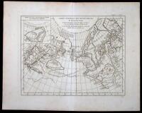 Carte Generale des D&eacute;couvertes de l'Amiral de Fonte et autres Navigateurs Espagnols, Anglois et Russes pour la recherche du Passage a la Mer du Sud. Par M. De l'Isle de l'Acedemie royale des Sciences &c. Publiee a Paris en Septembre 1752