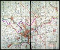 Noll's New Road, Driving and Bicycle Map of Philadelphia and Surrounding Country From the Latest Official Surveys and Records