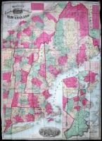 Watson's New Township and Railroad Map of New England