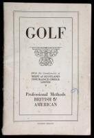 Golf: Professional Methods, British & American, Illustrated with Special Photographs of George Duncan