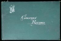 Golfers' Record 1903, Sanctioned and Endorsed by the Golf Association of Philadelphia and Women's Golf Association of Philadelphia