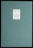 Early Golf at Edinburgh & Leith: The Account Books of Sir John Foulis of Ravelston