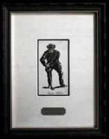 ''New Style'' - original inked golf sketch by Thomas Hodge (1827-1907)