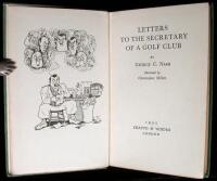 Letters to the Secretary of a Golf Club