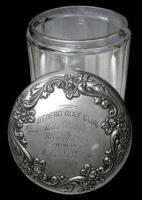 Open Match Play Handicap, Second Prize trophy won by John Reid Jr. at Otsego Golf Club, New York, 1901