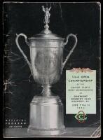 53rd Open Championship of the United States Golf Association at Oakmont Country Club, Oakmont, PA. June 9 thru 13, 1953. Official Program