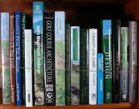 Lot of 17 volumes of Golf Architecture