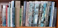 Lot of 33 volumes of fishing-related reference, including works on rods