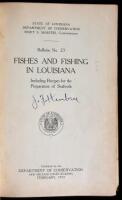 Fishes and Fishing in Louisiana, Including Recipes for the Preparation of Seafoods