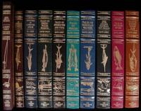 The Zane Grey Angling Library by the Derrydale Press, each signed by Zane Grey's son